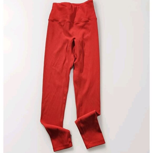 Leggings Womens XS Lot of 2 Solid & Striped Zyia Stretch Bright Activewear Ankle - Picture 13 of 16